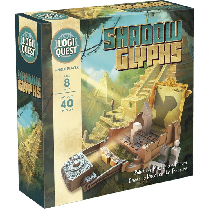 Logiquest Shadow Glyphs Logic Puzzle - for rent